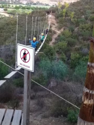 Puente colgante